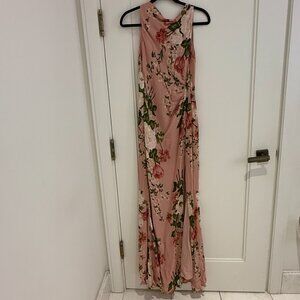 Long floral gown